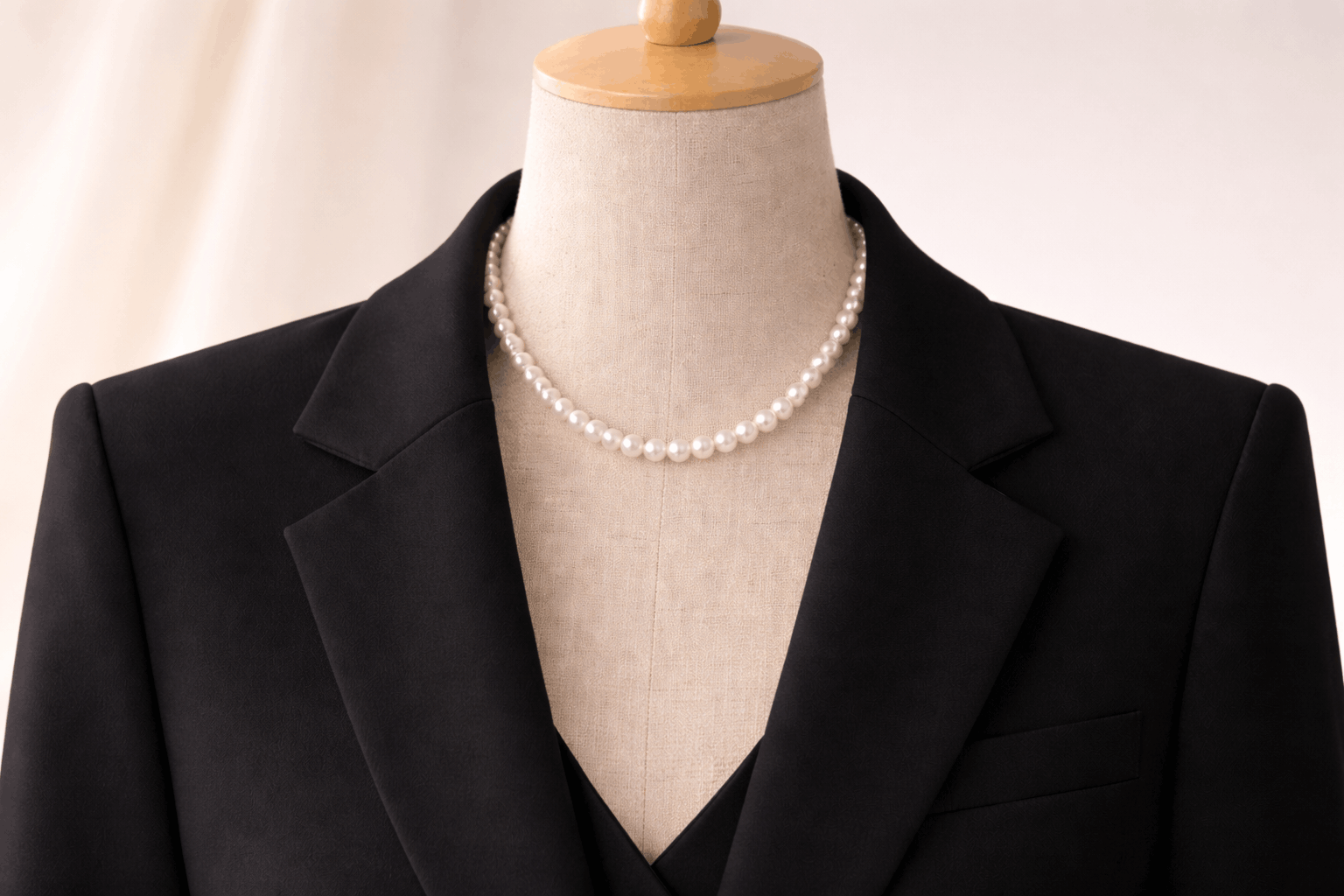 pearlsonly-blog-113-image-3-pearl - Svart blazer – hvordan style med perlekjeder - Perlesmykker - pearlsonly