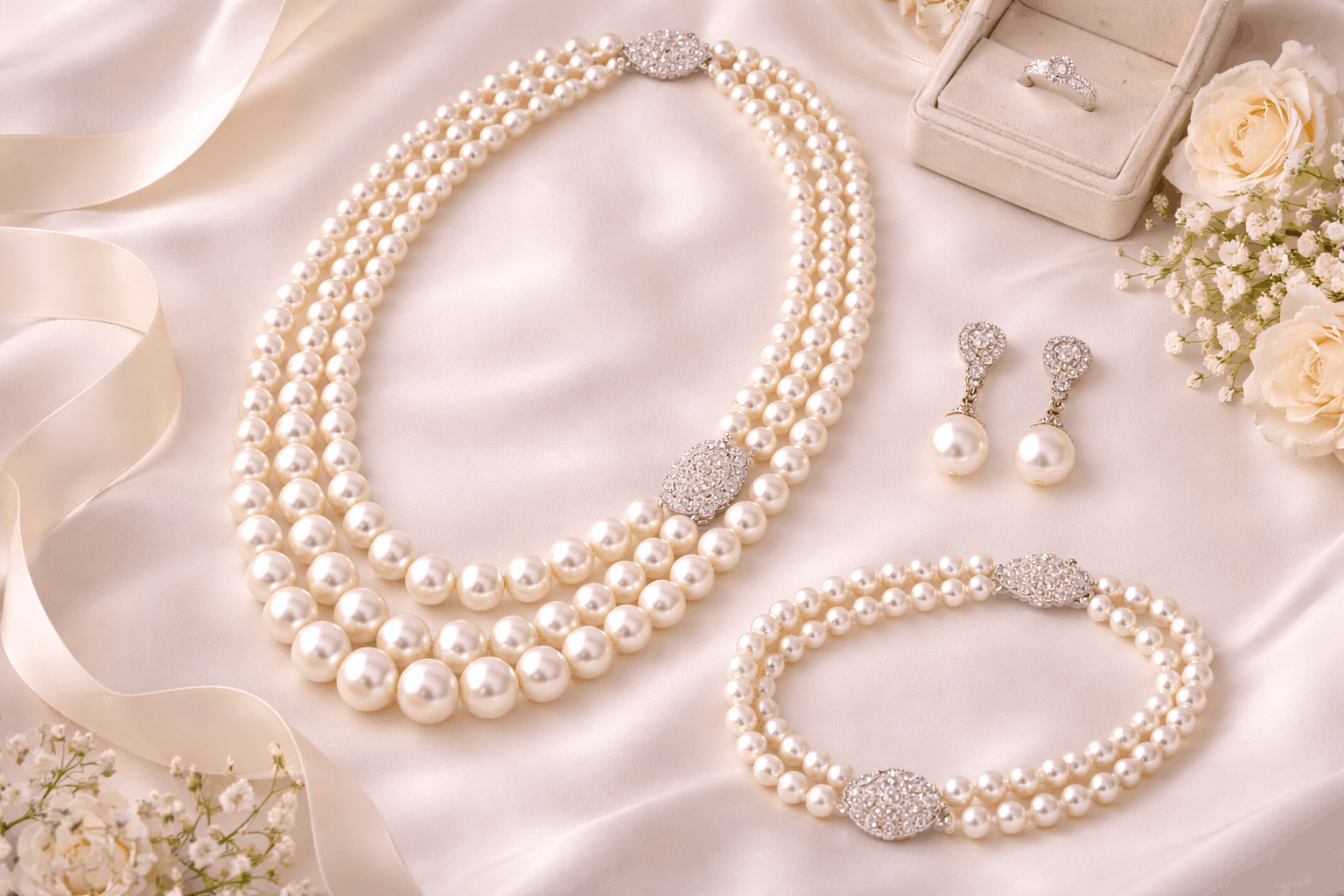 pearlsonly-blog-115-image-8-pearl - Styling av perlekjede med øvrige brudesmykker - Perlesmykker - pearlsonly