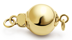 Spenne i Ball - 14k Gull