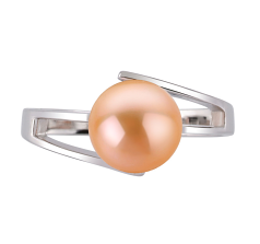 7-8mm Ferskvann Ringe in Jenna Rosa
